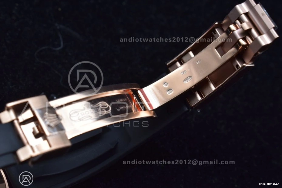 1:1 on Strap Rubber Brown ModernLook Edition Best 760 SA BTF 116515 Dial Oysterflex Daytona 0419